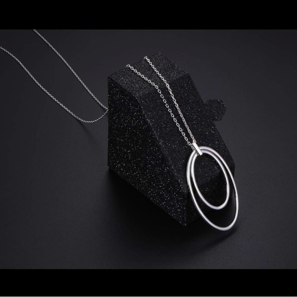 New Genuine Silver (Infinite Love) Pendant Necklace